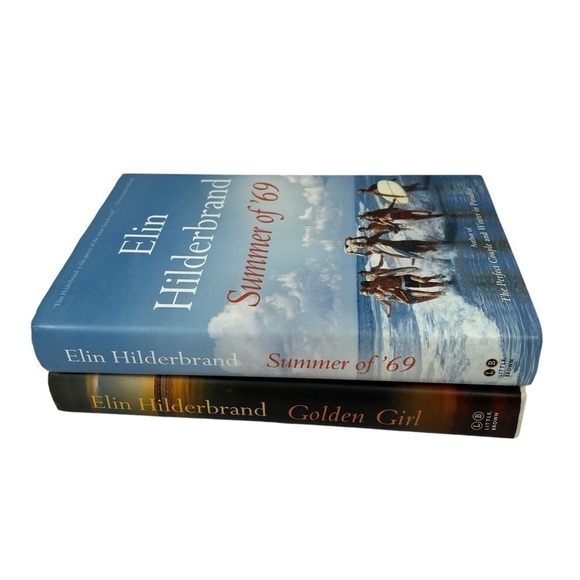 Elin Hilderbrand Hardcover Books Dust Jacket Lot/2 Summer Of 69/Golden Girl - Picture 7 of 7